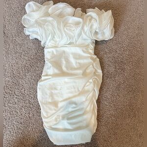 Shein mini ruffle dress